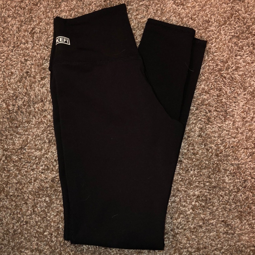 Black KEFI leggings only worn once